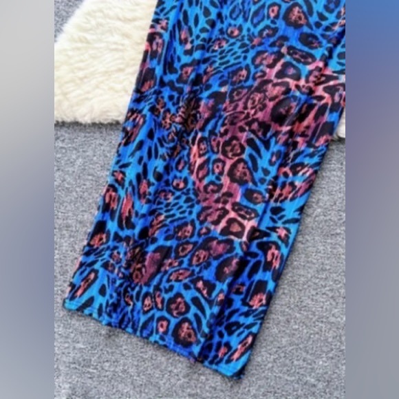 Pretty Leopard print set💙🐆 - Picture 5 of 6